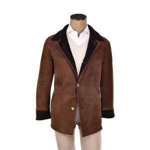 Hettabretz Suede Curly Shearling Coat